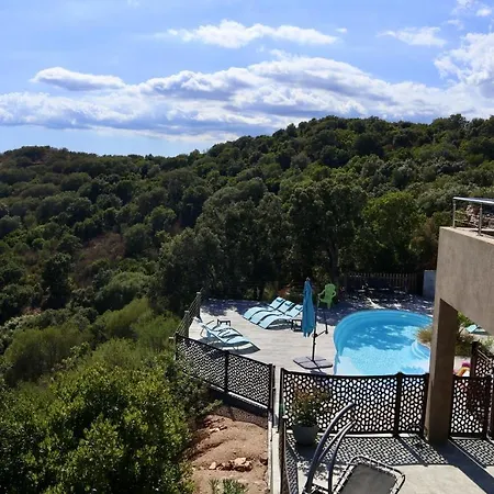 Superbe Vue Mer Classee 5 Etoile Avec Piscine Chauffee * Sainte-Lucie-de-Porto-Vecchio