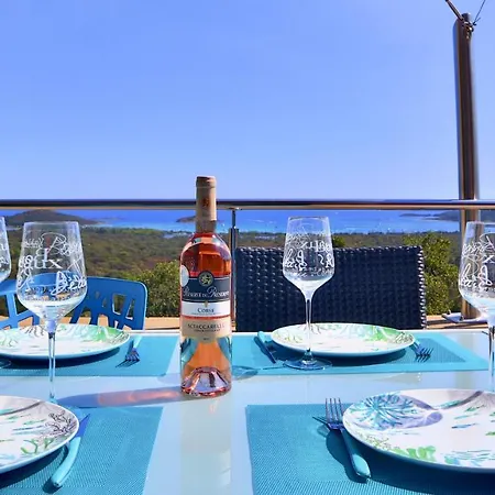 Villa Superbe Vue Mer Classee 5 Etoile Avec Piscine Chauffee Sainte-Lucie-de-Porto-Vecchio