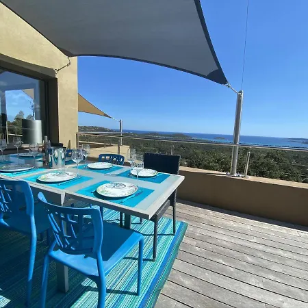 Superbe Vue Mer Classee 5 Etoile Avec Piscine Chauffee * Sainte-Lucie-de-Porto-Vecchio